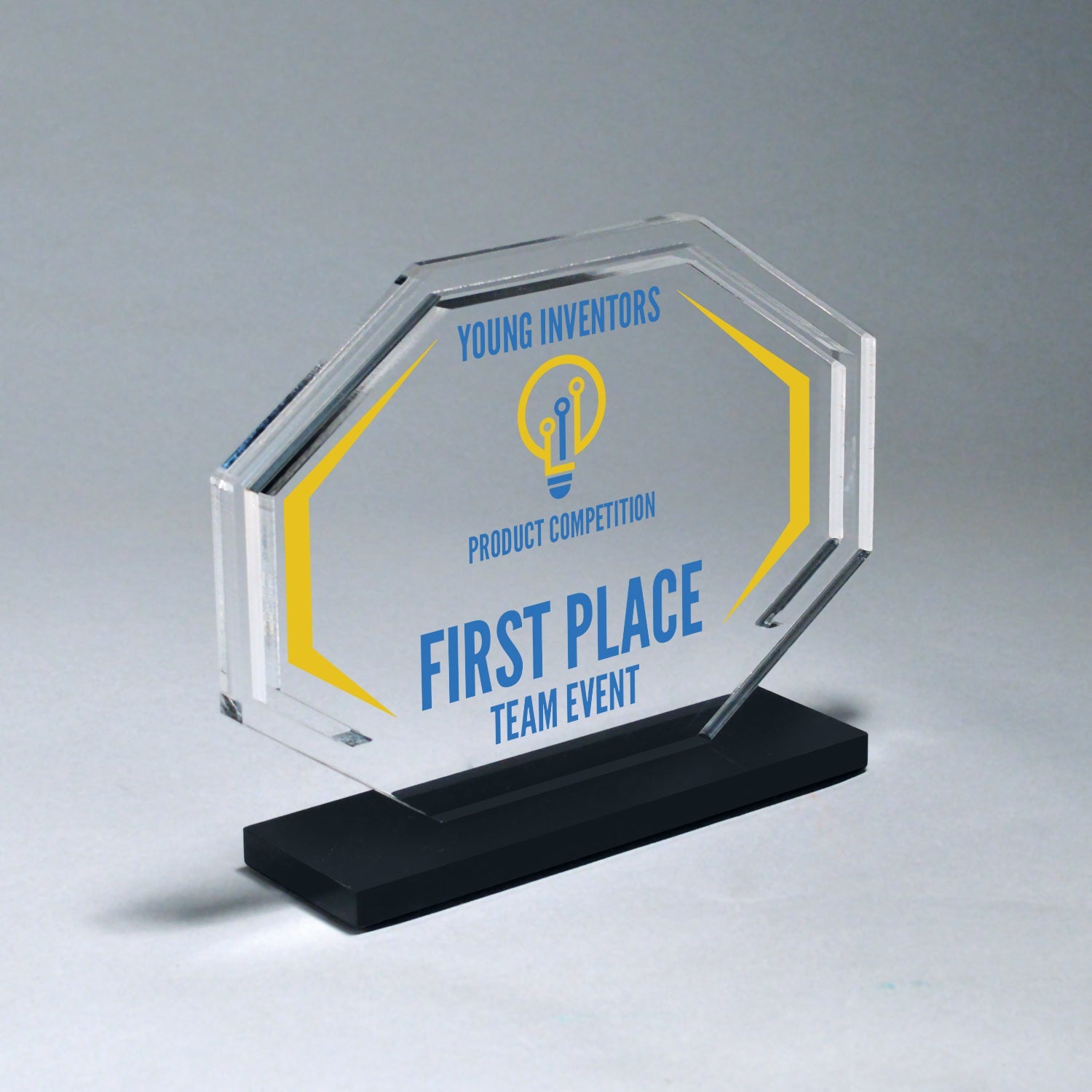 Acrylic Octagon Award