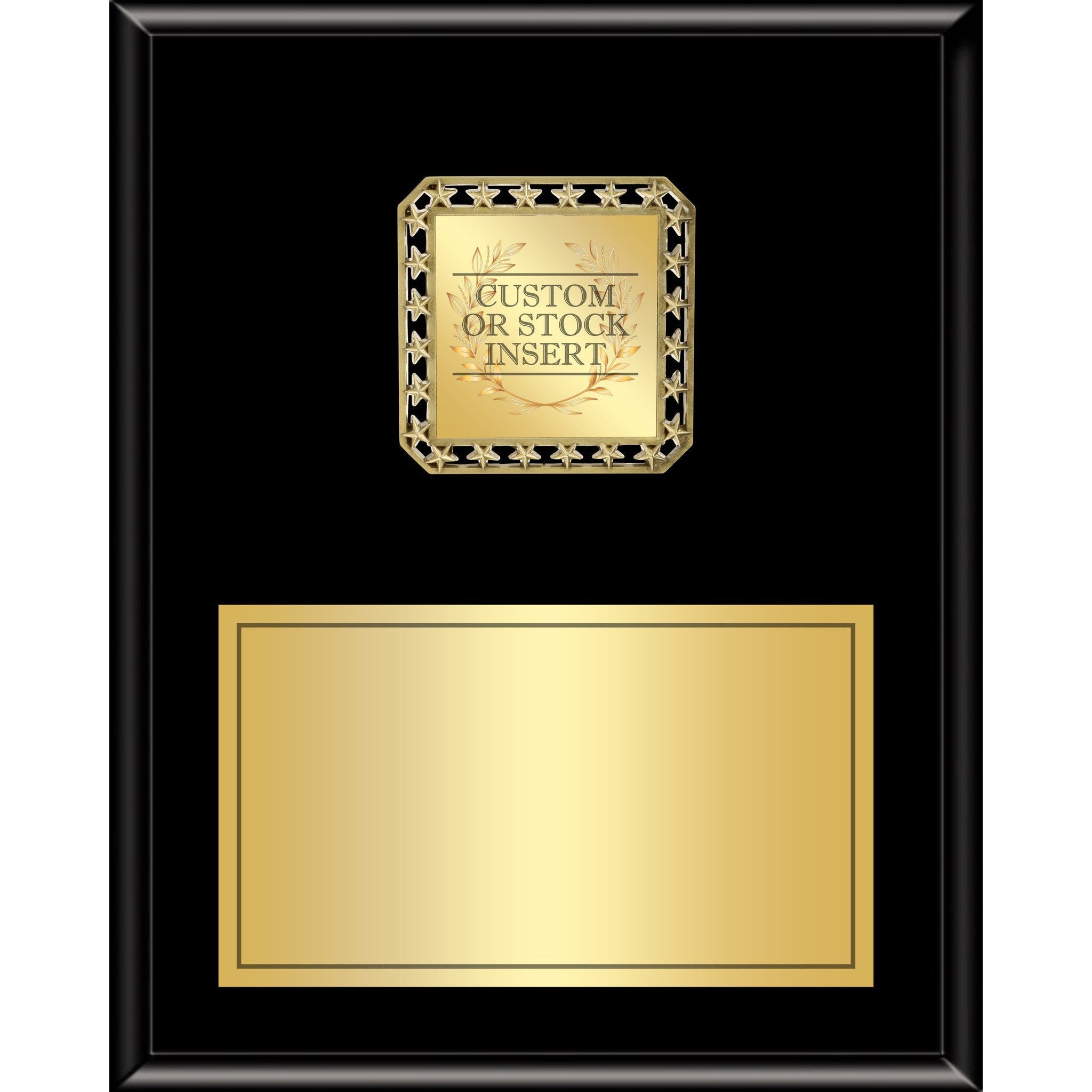 Square Star Medallion Plaque