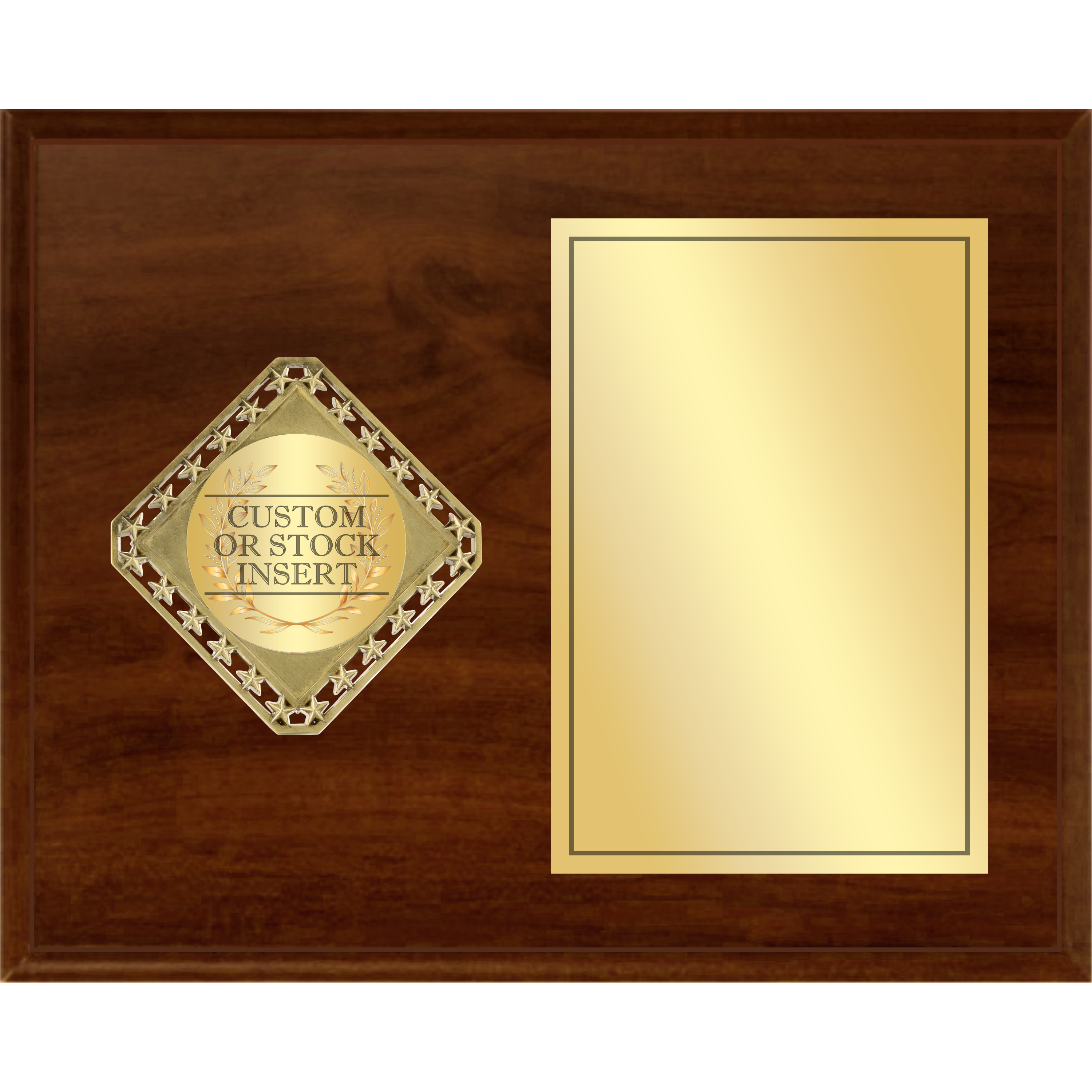 Diamond Plaque Series - Horizontal Plaque