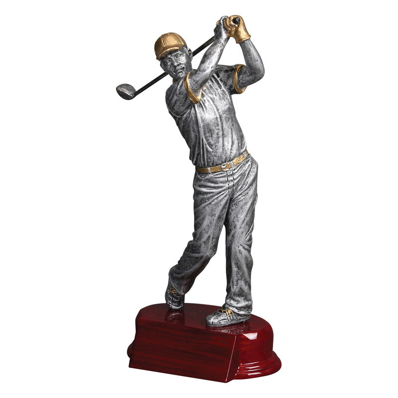 Golf Swing Resin Statues