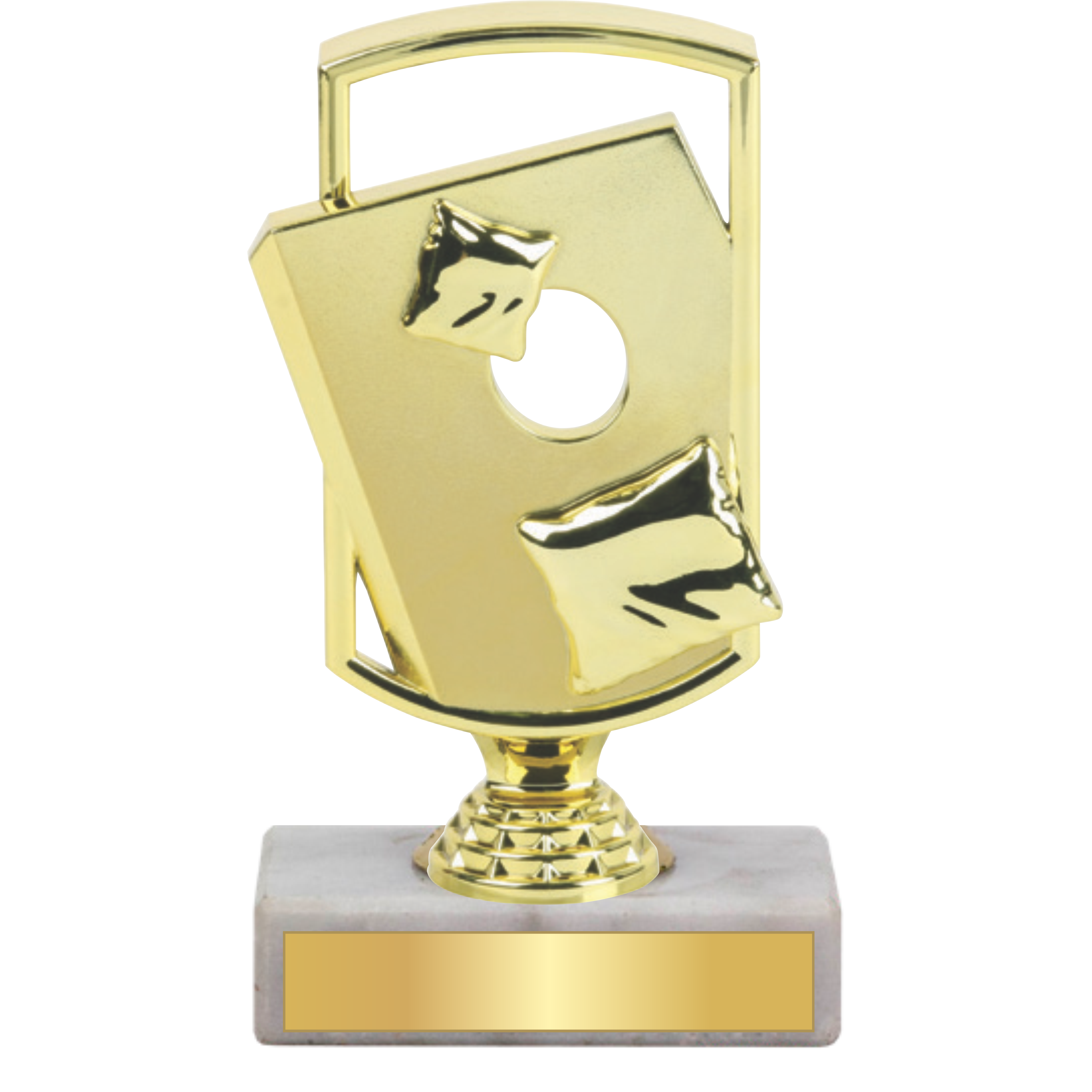 Cornhole Theme Trophy